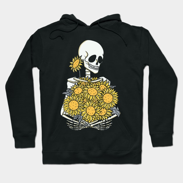 Dark Blooming Hoodie by studioyumie